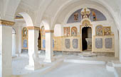 Cappadocia, Mustafapasa village, old greek church 